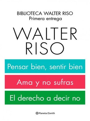 cover image of Biblioteca Walter Riso. 1ª entrega (pack)